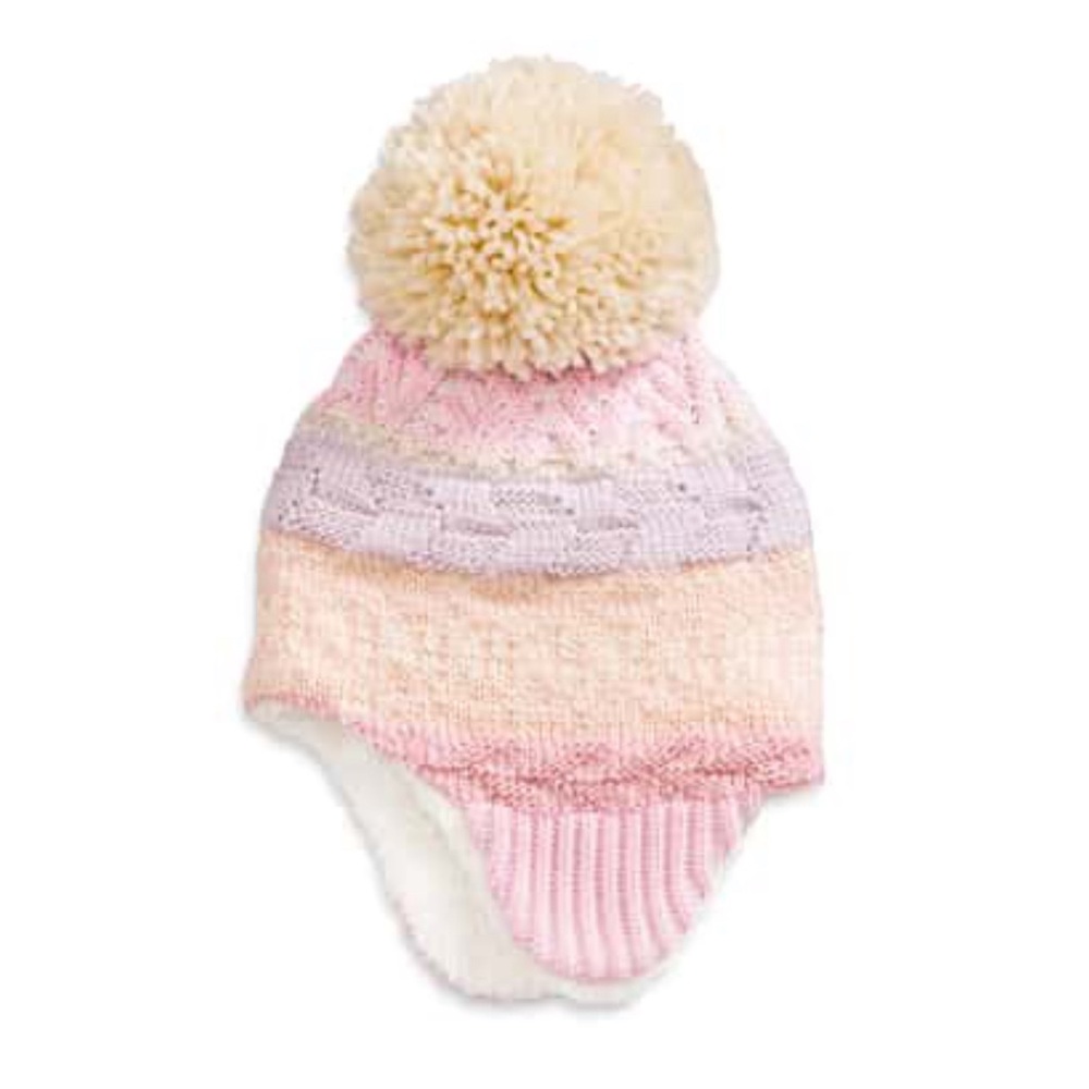 The North Face Kids' Baby Fair Isle Earflap Beanie | 0-6 Months